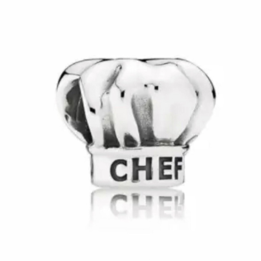 Chef Charm, Cook Charm, for Charm Bracelet, S925 Silver, Baker Charm, Cook Hat